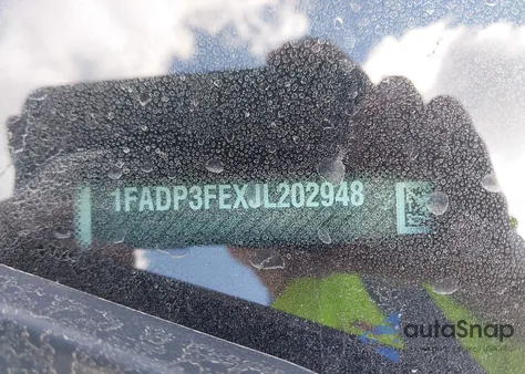 2018 Ford Focus Se из США, поврежденный, VIN 1FADP3FEXJL202948